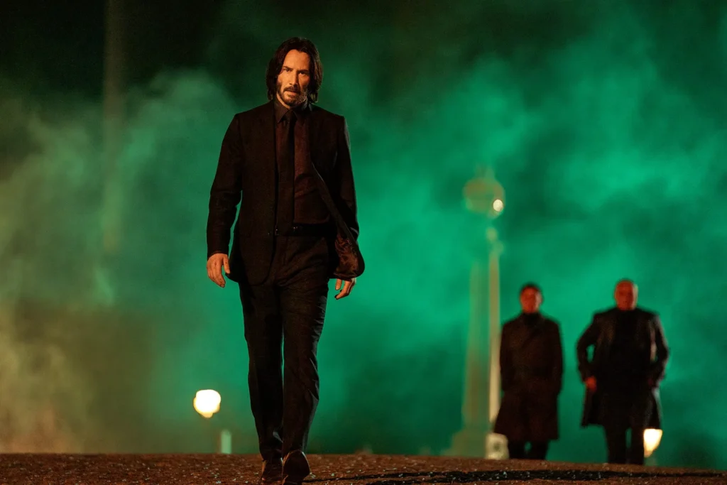 film action terbaik di Netflix. John Wick. Keanu Reeves