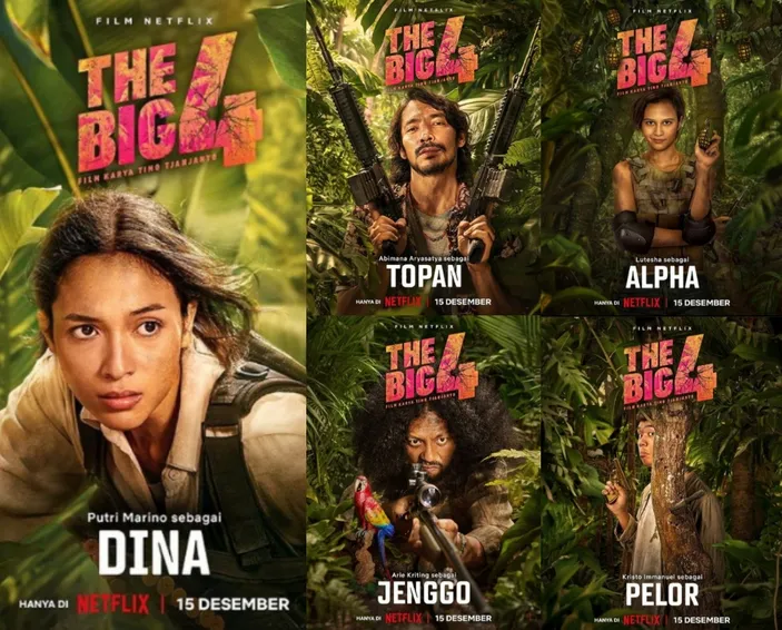 poster pemeran film The Big 4